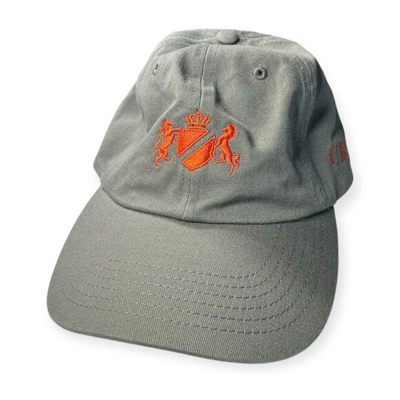 Coin Rarities Online Snapback Hat Gray with Orange Logo Adjustable OSFM - Picture 1 of 6